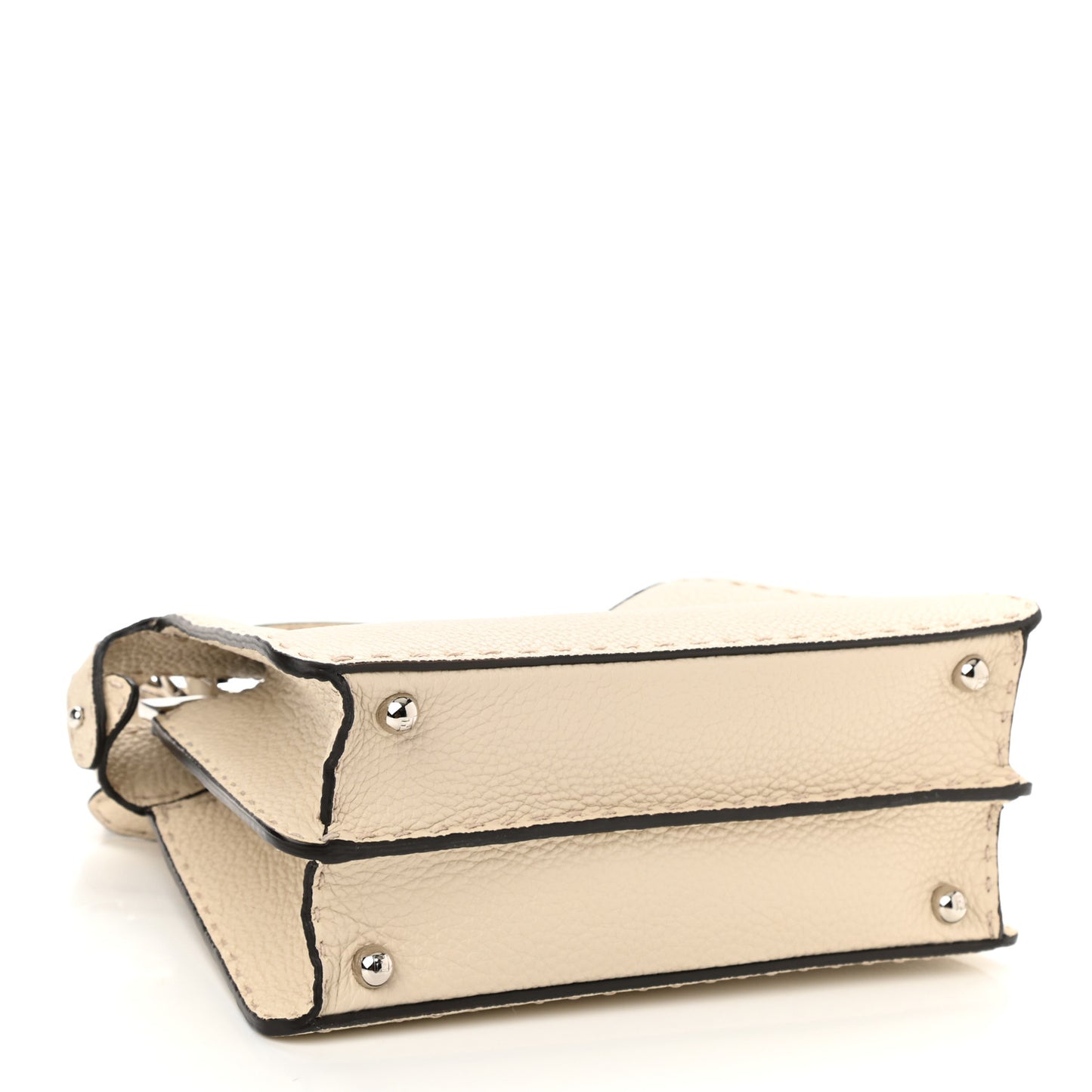 Cuoio Romano Selleria Chamois Small Peekaboo I SEE U Satchel Camelia Sand Cyber