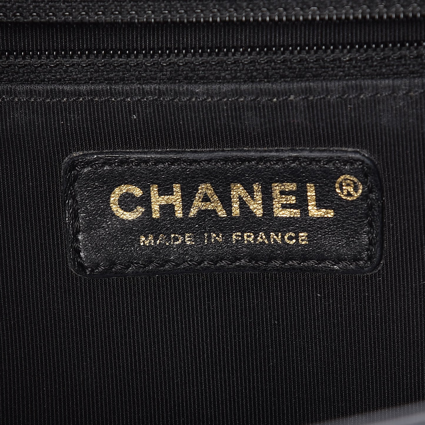 Lambskin Quilted Large Boy Flap Black