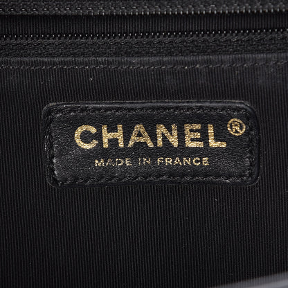 Chanel Lambskin Quilted Large Boy Flap Black 8 of 10