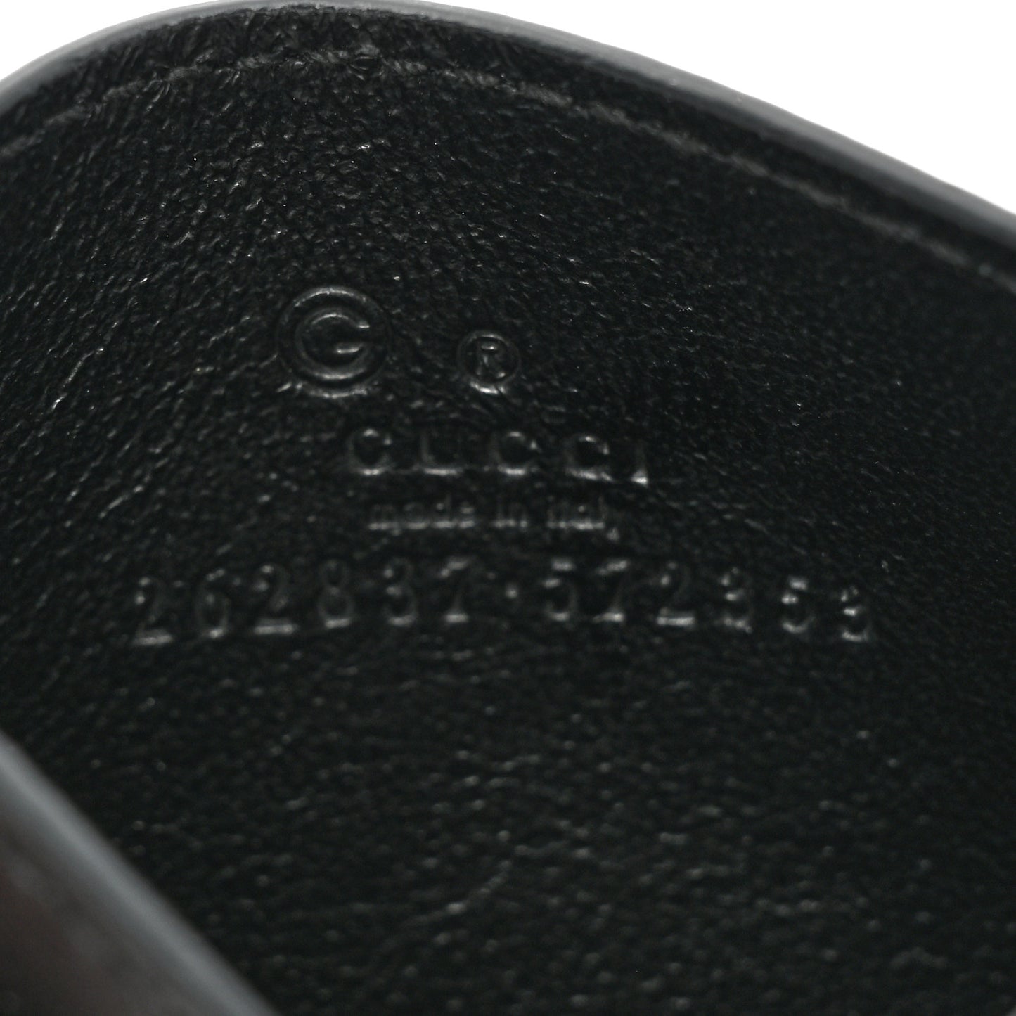 Microguccissima Card Holder Black