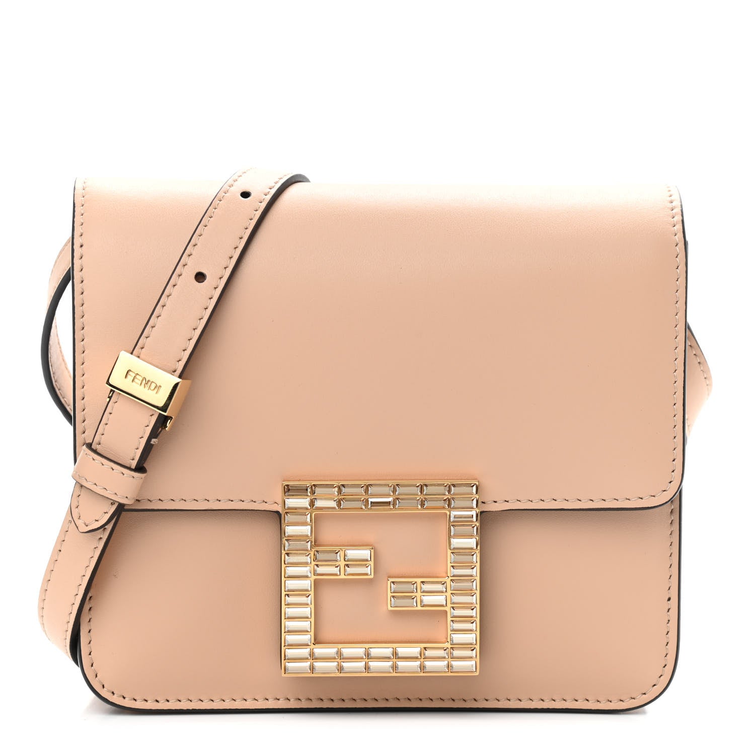 Fendi Vitello King Fab Crossbody Bag Makeup 1 of 8