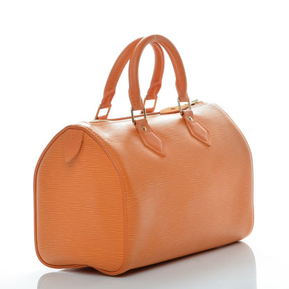 Louis Vuitton Epi Speedy 25 Mandarin 3 of 7