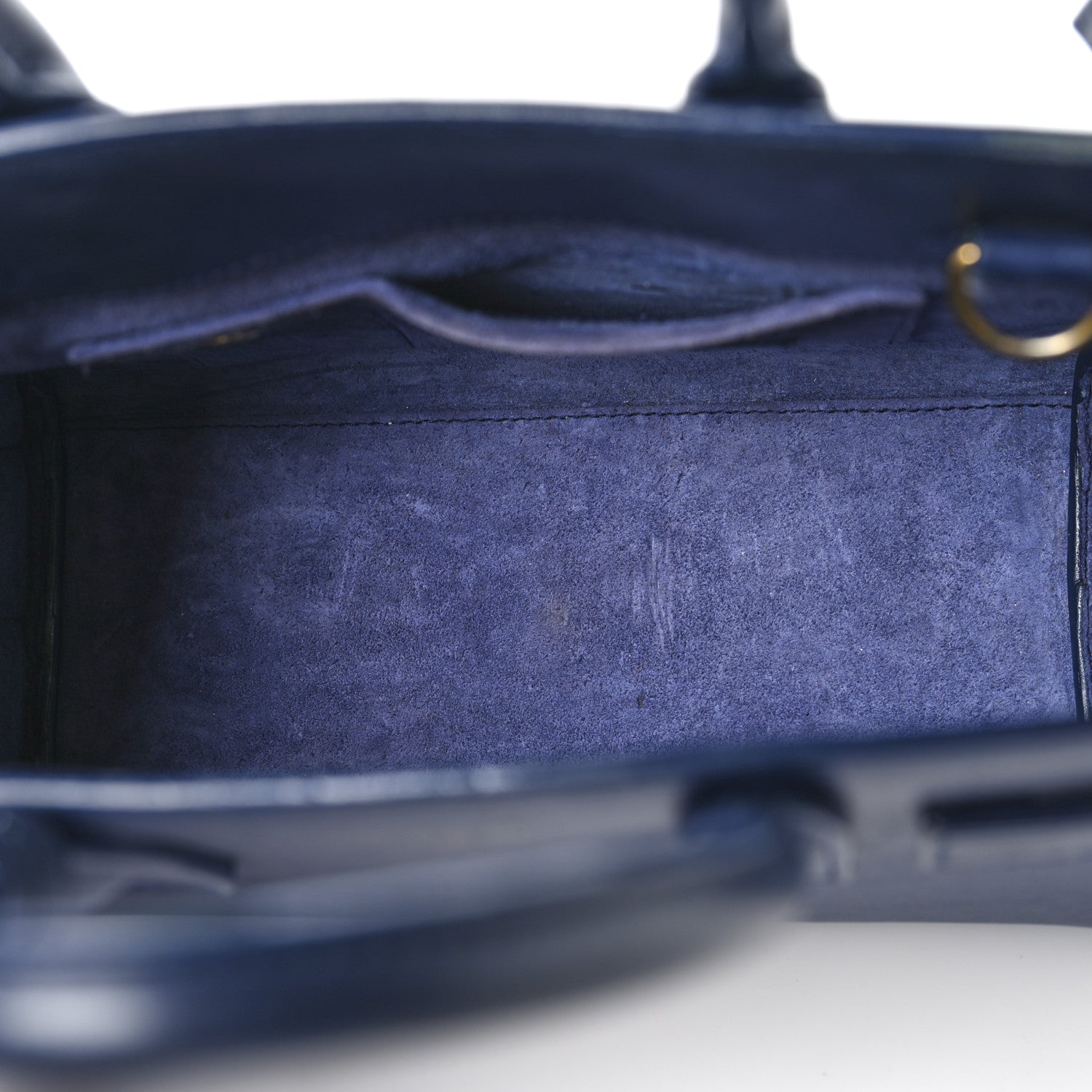 Saint Laurent Calfskin Nano Sac De Jour New Marine 5 of 14