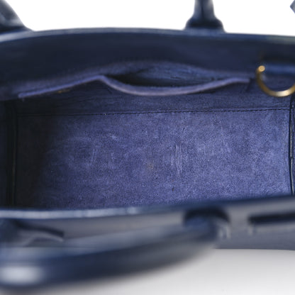 Saint Laurent Calfskin Nano Sac De Jour New Marine 5 of 14