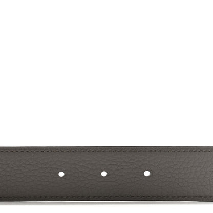 Hermes Box Togo 32mm H Belt 85 Black Etain 4 of 6