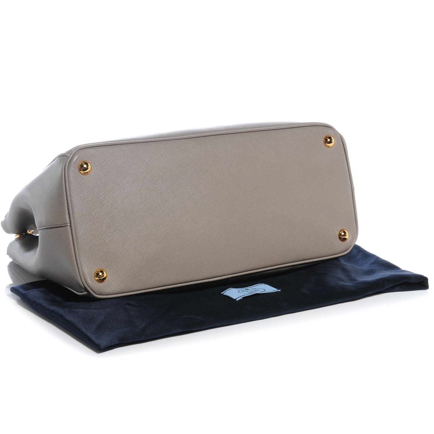 Saffiano Lux Medium Tote Argilla