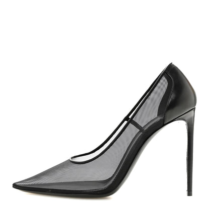 Saint Laurent Mesh 105 Anja Pumps 36.5 Black 1 of 10