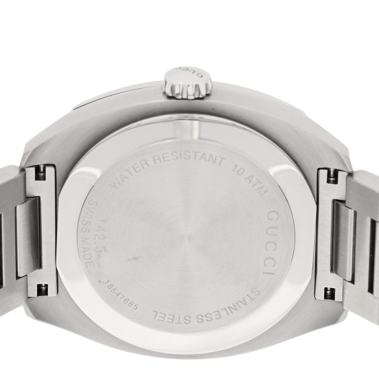 Gucci Stainless Steel 40mm GG2570 Quartz Watch Black 4 of 5