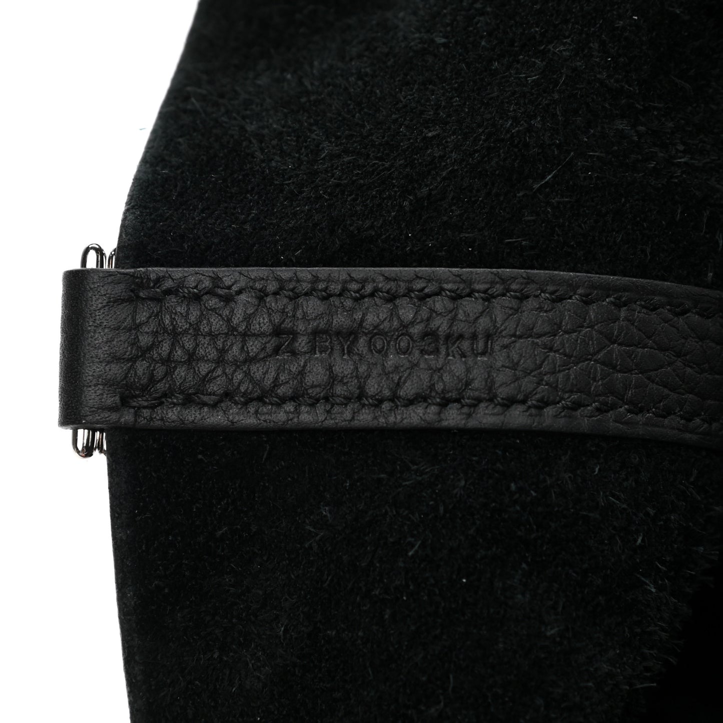 Taurillon Clemence Matte Alligator Picotin Lock Touch 22 MM Black