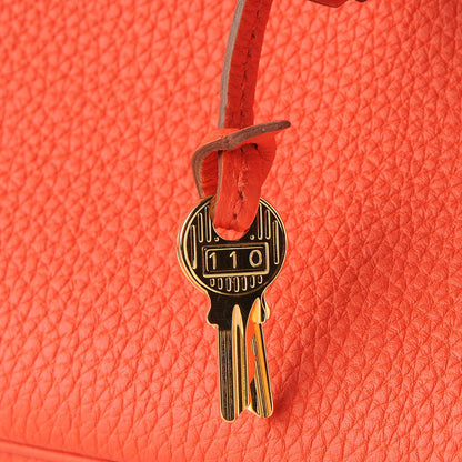 Hermes Togo Birkin 30 Capucine 14 of 31