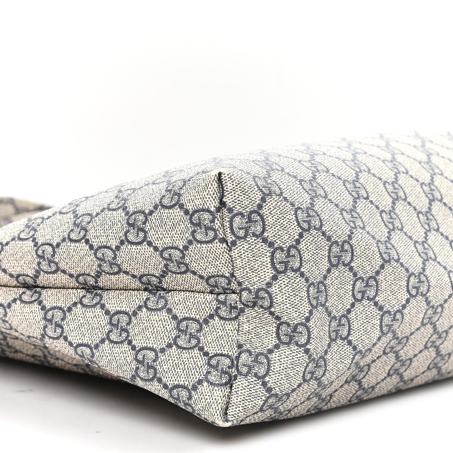 GG Plus Monogram Medium Signature Web Loop Tote Navy