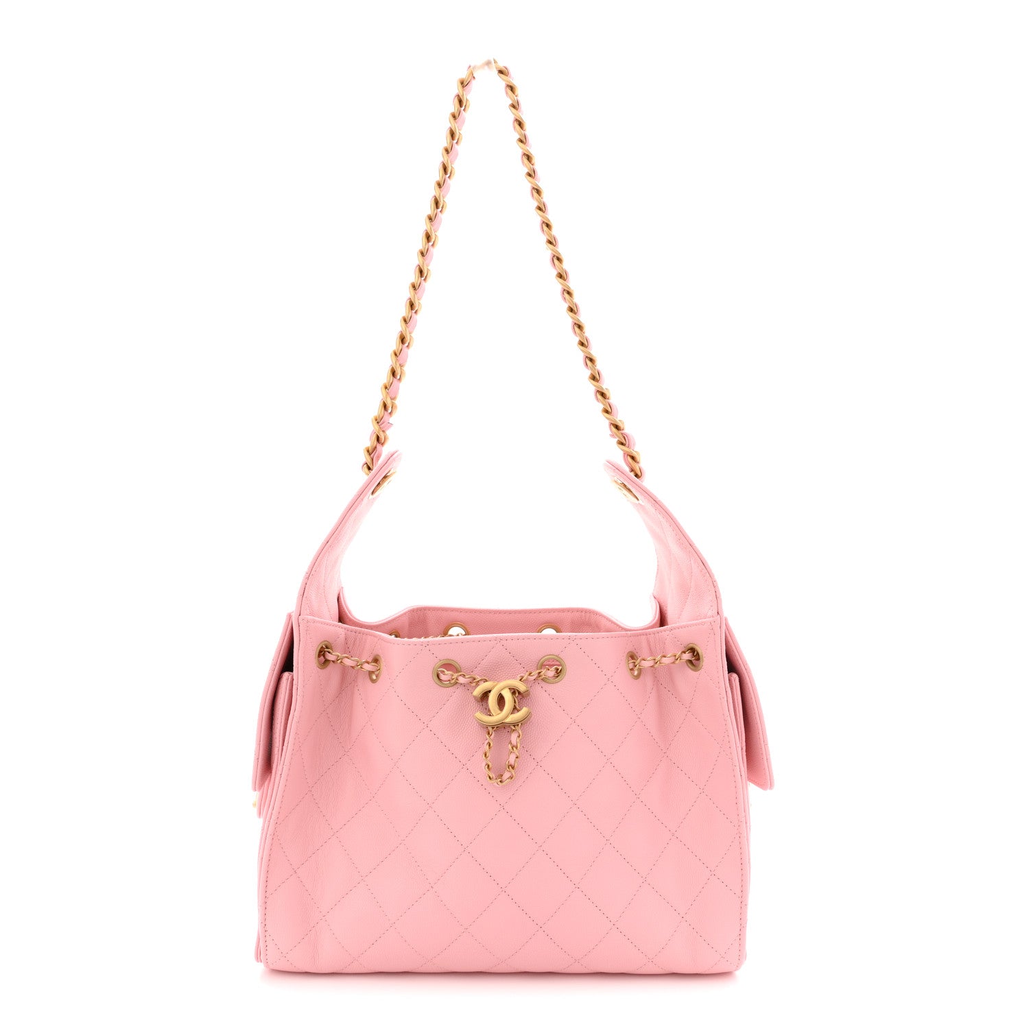 Chanel Caviar Quilted Small Chanel 25 Handbag Light Pink 1 of 11