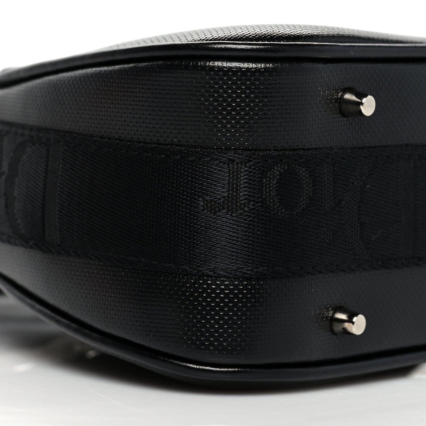 Silk Jersey Crystal Hardcore Shoulder Bag Black