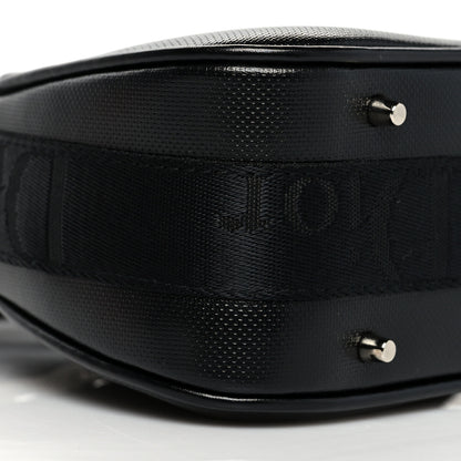 Christian Dior Silk Jersey Crystal Hardcore Shoulder Bag Black 7 of 8