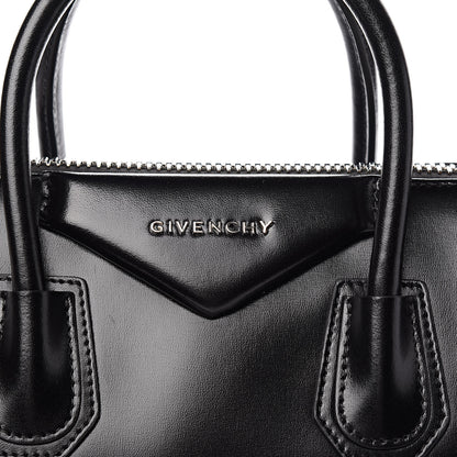 Givenchy Shiny Lord Calfskin Small Antigona Black 10 of 10
