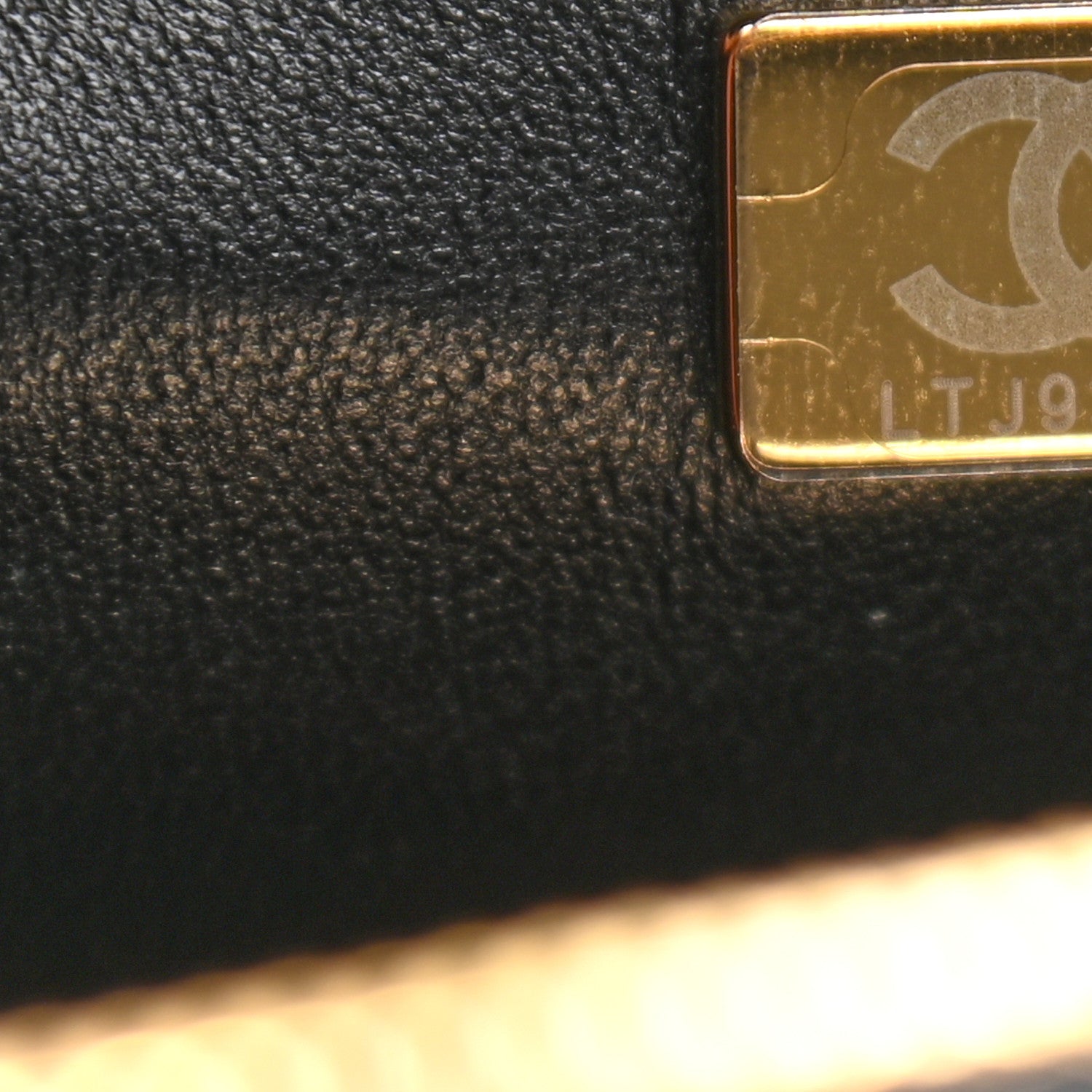 Chanel Calfskin Quilted Studded Square Vanity Case Black 6 of 10