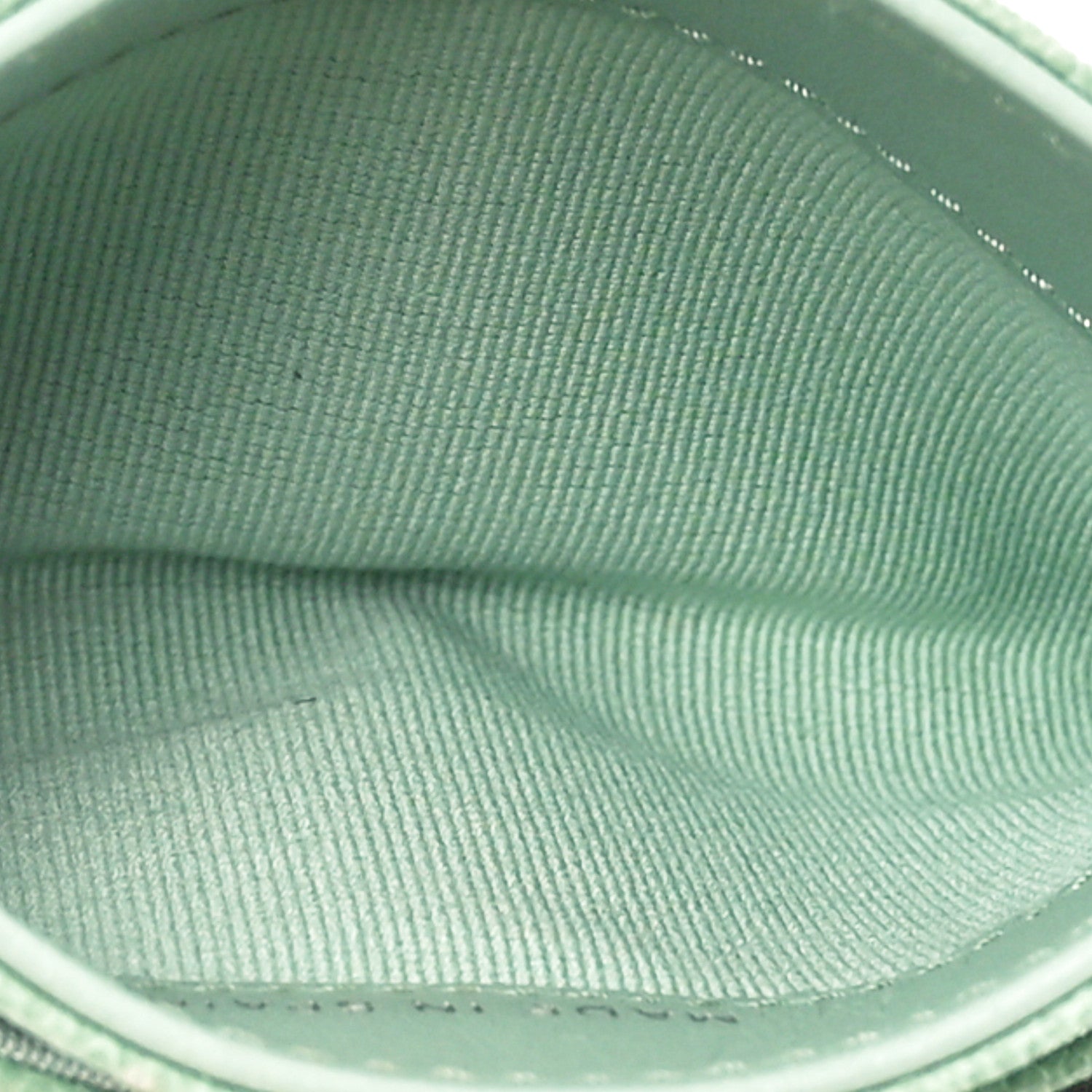 Chanel Caviar Quilted Boy Card Holder Light Green 5 of 10