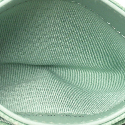 Chanel Caviar Quilted Boy Card Holder Light Green 5 of 10