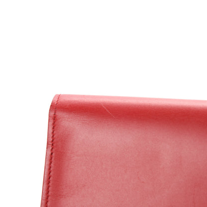 Saint Laurent Calfskin Classic Monogram Cassandre Clutch Rouge Orient 18 of 19