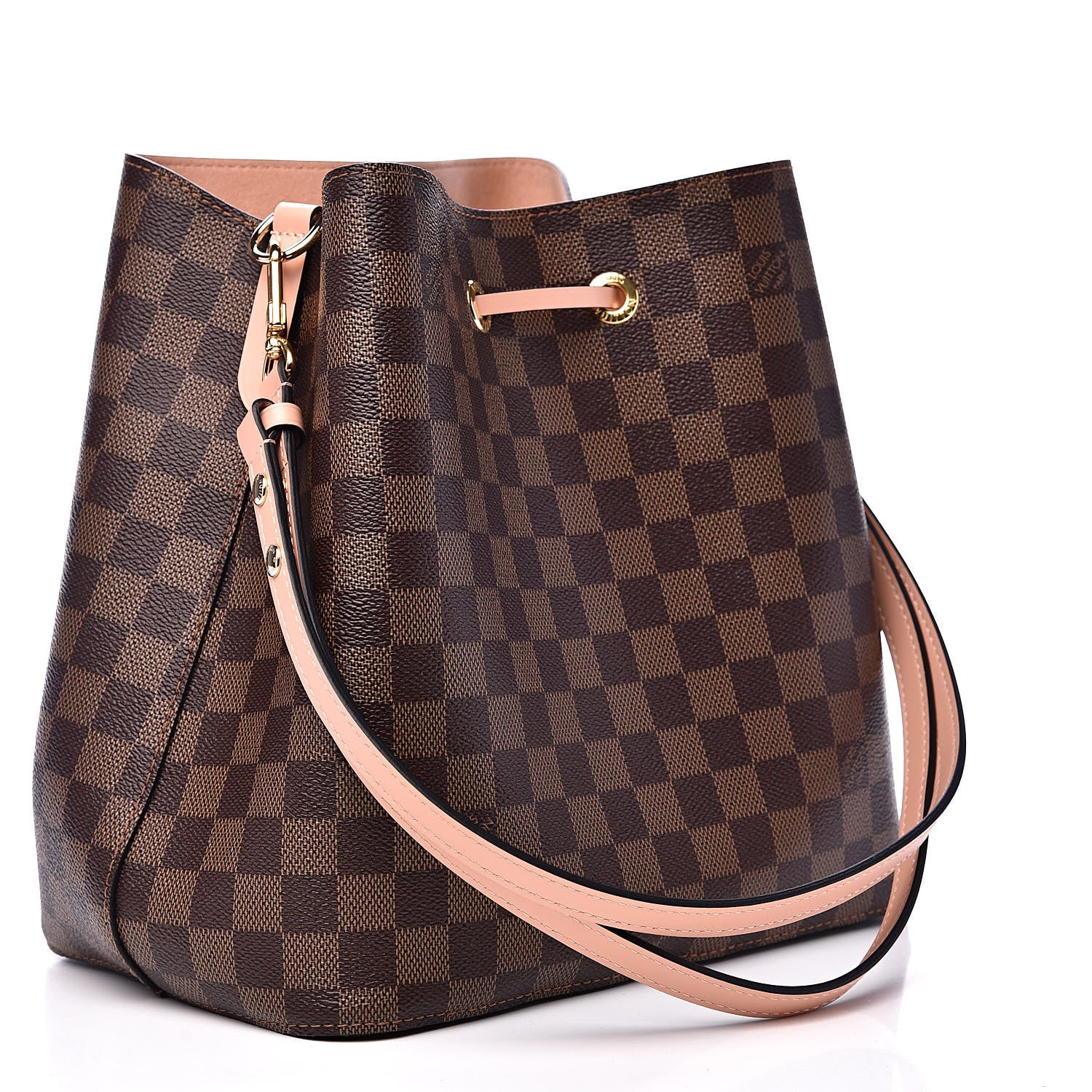 Louis Vuitton Damier Ebene Neonoe MM Venus Pink 3 of 8
