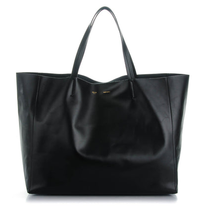 Celine Lambskin Horizontal Cabas Black 1 of 6