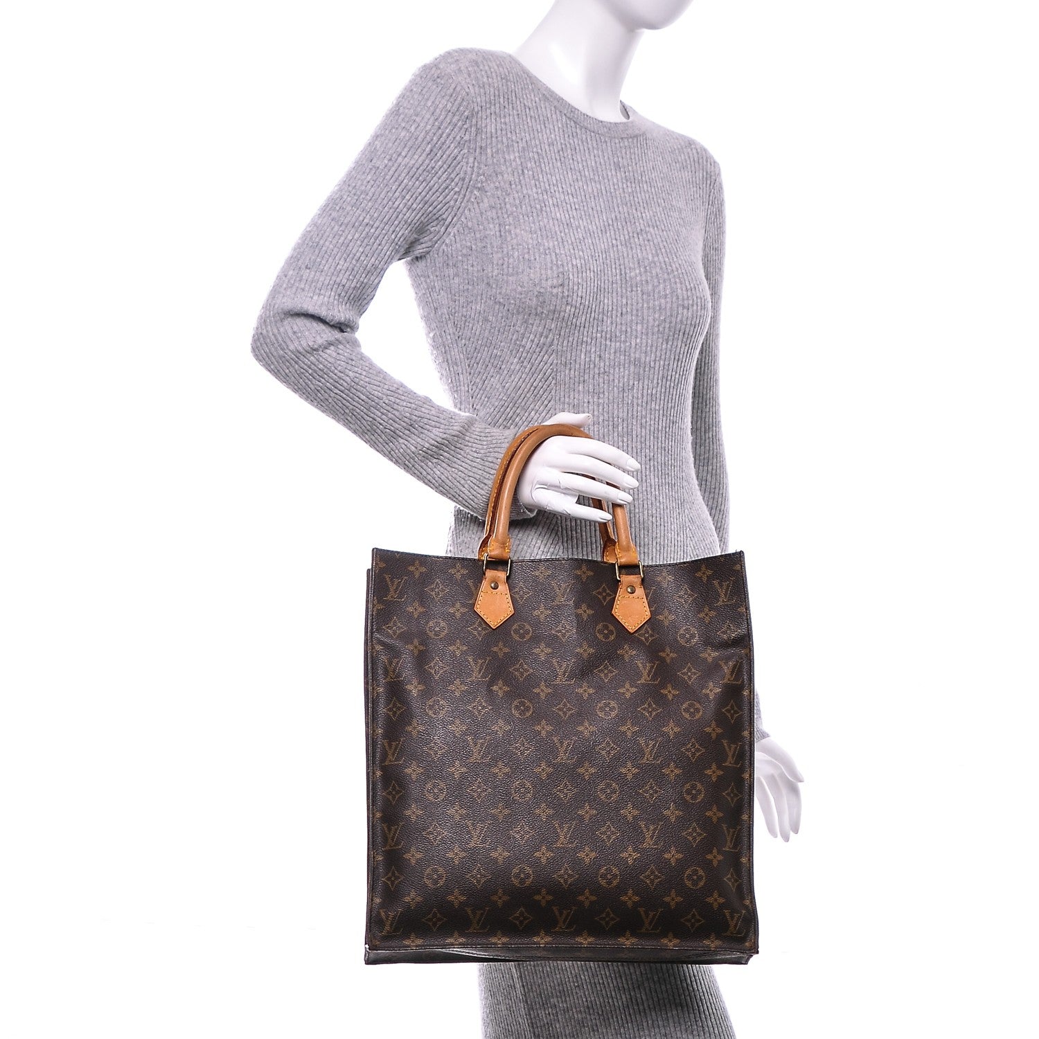 Louis Vuitton Monogram Sac Plat 2 of 7