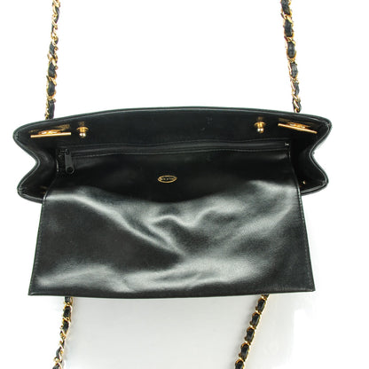 Chanel Lambskin Quilted Shoulder Bag Black 6 of 12