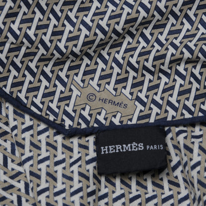 Hermes Cotton H Sublime Losange Scarf GM 3 of 6
