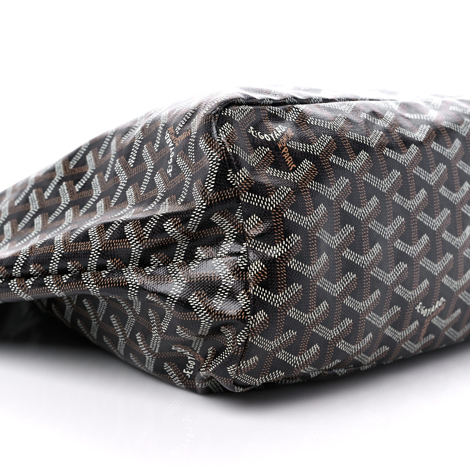 Goyard Goyardine Saint Louis PM Black Gold 7 of 9