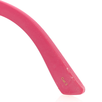 Gucci Square Frame GG0102S Sunglasses Glitter Pink Multi 7 of 7
