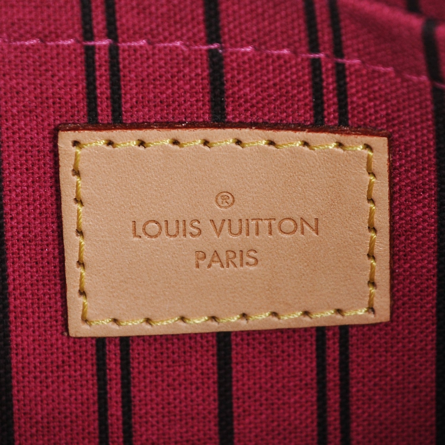 Louis Vuitton Monogram Neverfull MM GM Pochette Pivoine 6 of 6