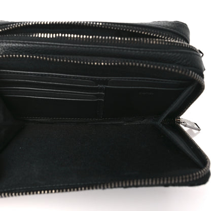 Christian Dior Oblique Zipped With Strap Pouch Black 5 of 10