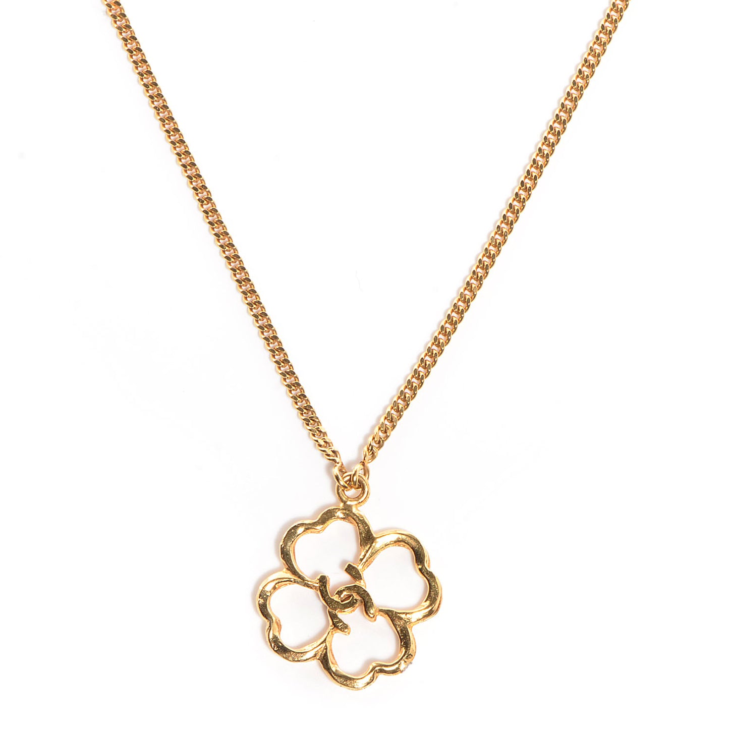 CC Clover Necklace Gold