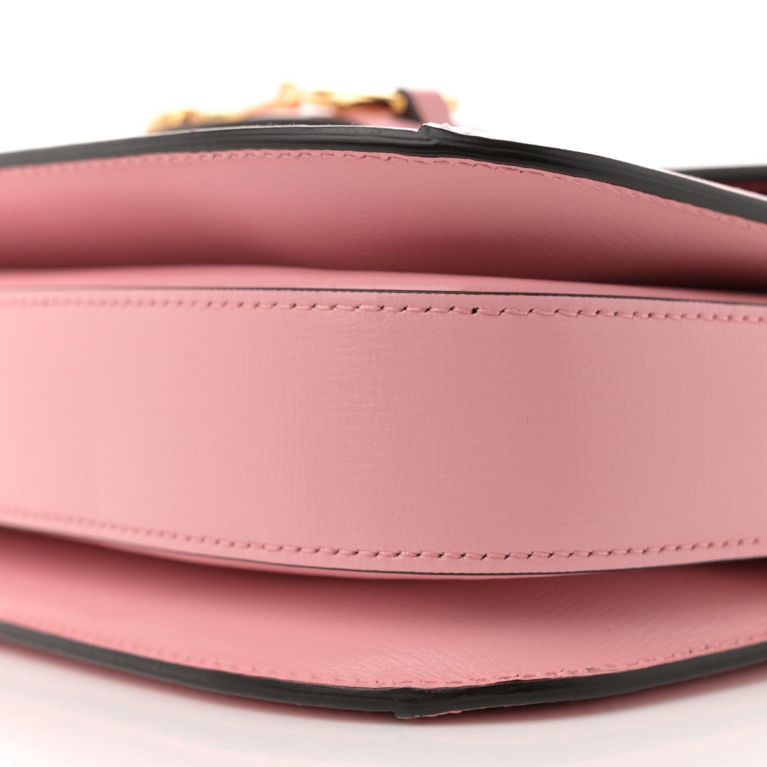 Gucci Azalea Calfskin Horsebit 1955 Shoulder Bag New Cherry Red Wild Rose 10 of 10