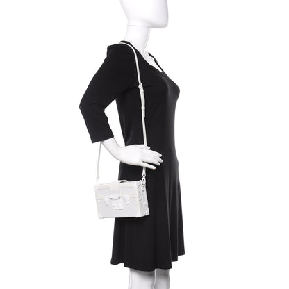 Louis Vuitton Epi Monochrome Petite Malle White 2 of 11
