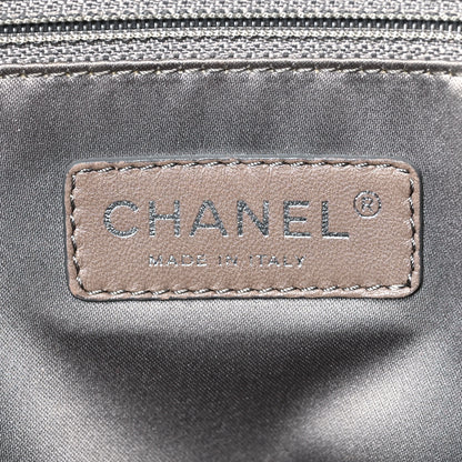 Chanel Caviar Quilted XXL Grand Shopping Tote GST Navy Blue 7 of 13