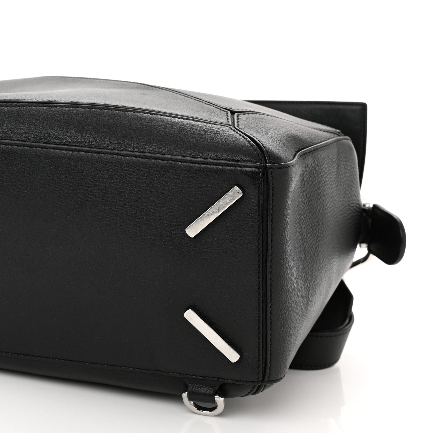 Loewe Calfskin Medium Puzzle Bag Black 9 of 9