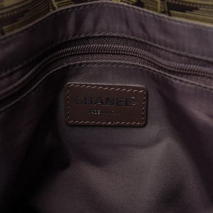 Chanel Nylon Medium Travel Tote Khaki 8 of 10