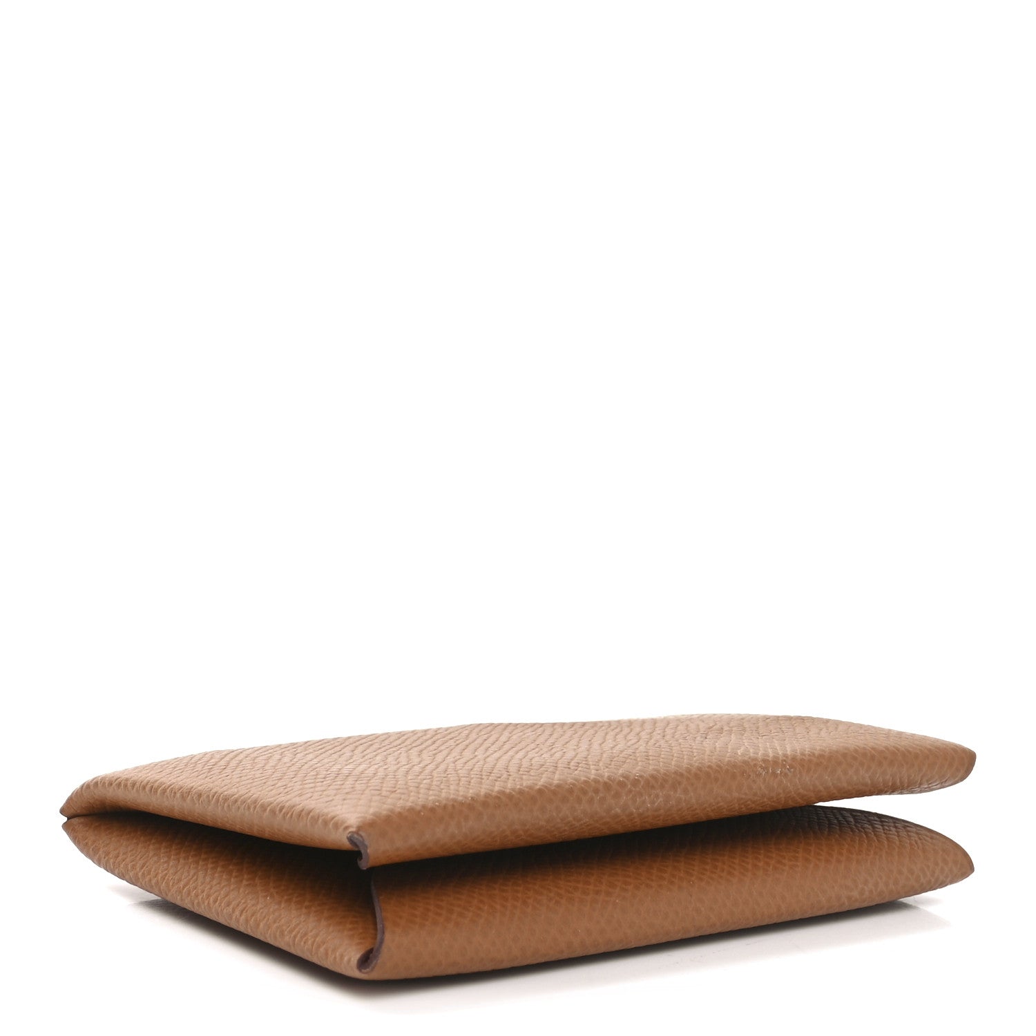 Hermes Epsom Calvi Card Case Gold 4 of 8