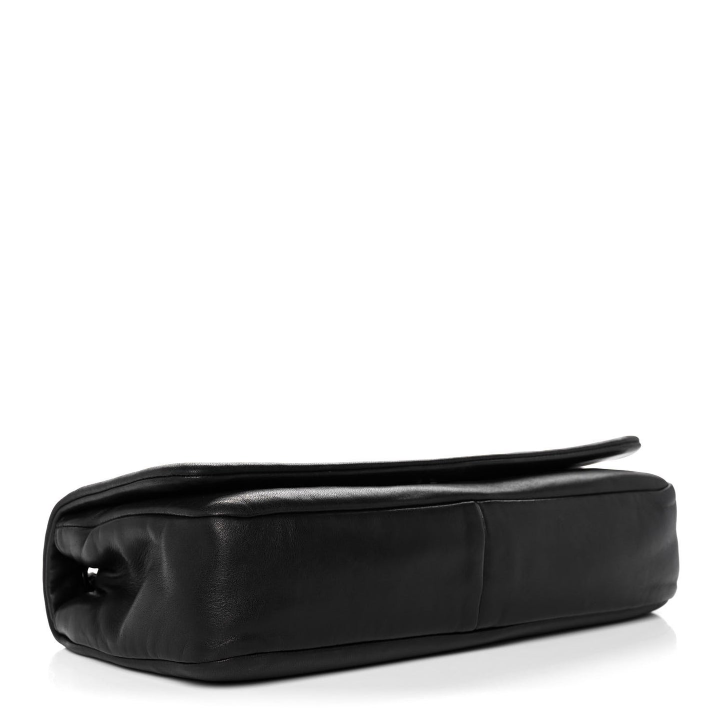 Lambskin Studded CC East West Flap Black