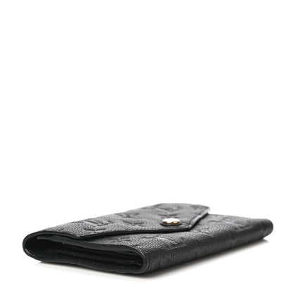 Louis Vuitton Empreinte Compact Curieuse Wallet Black 4 of 15