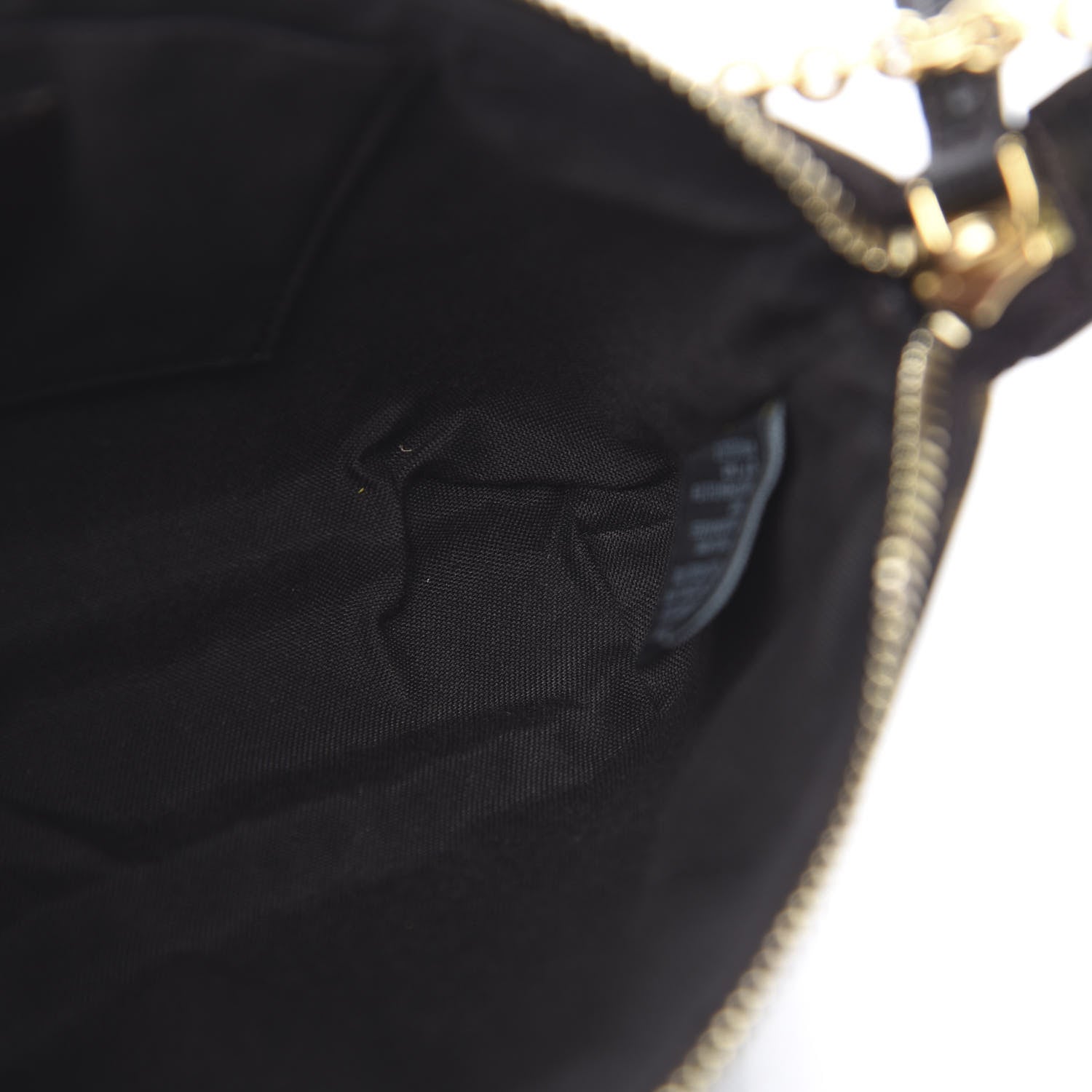 Fendi Zucca Spalmati Vitello Elite Pochette Tobacco Ebano 12 of 12