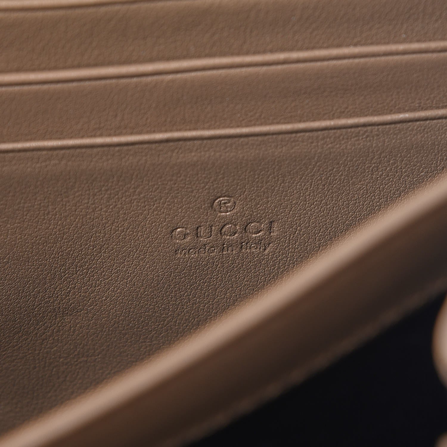 Gucci GG Supreme Monogram Mini Dionysus Chain Wallet Beige Taupe 8 of 10