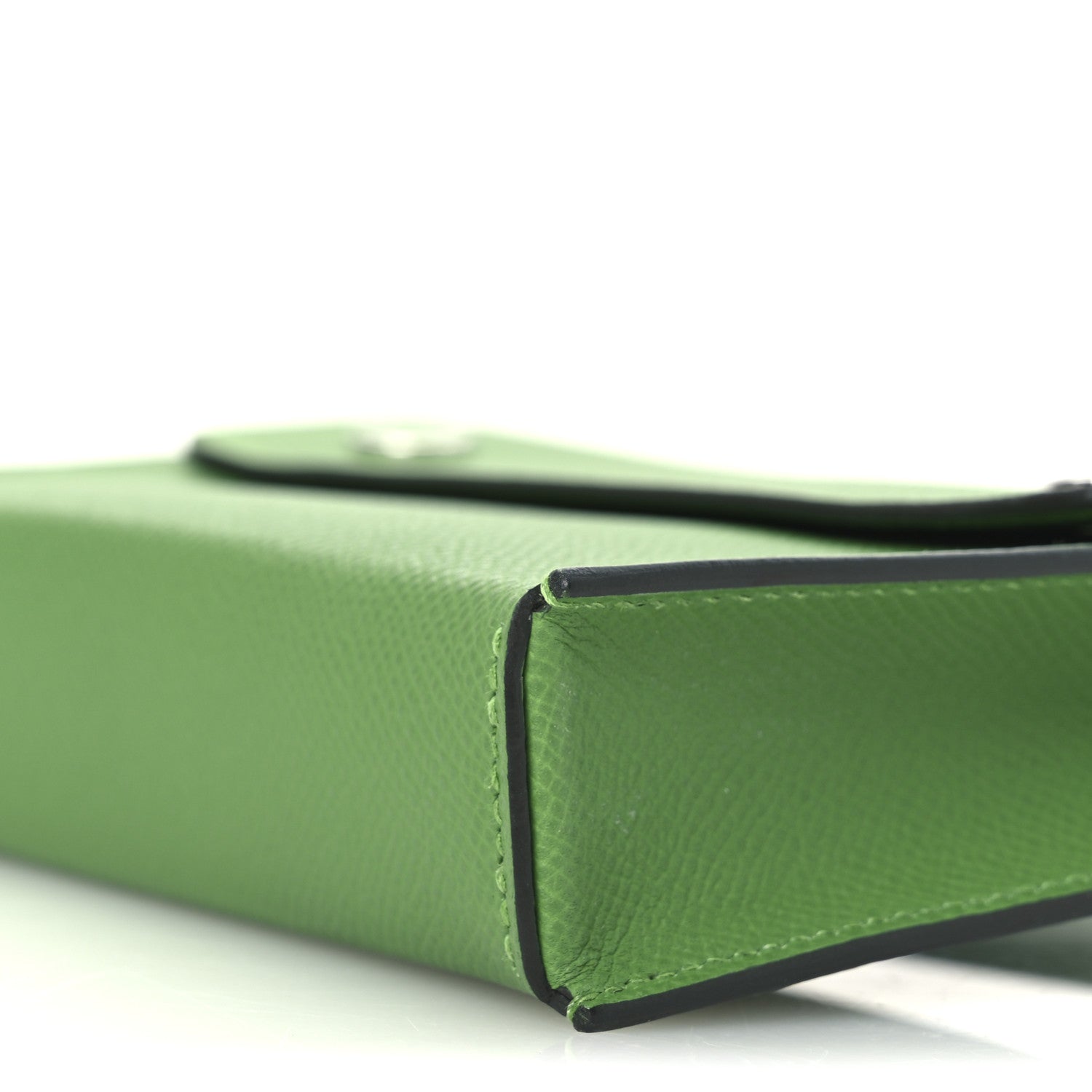 Hermes Epsom Hermesnap Wallet Vert Yucca 10 of 11