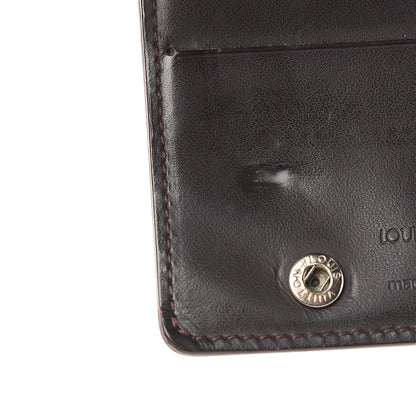 Louis Vuitton Monogram Glace Compact Wallet Cafe Brown 5 of 7