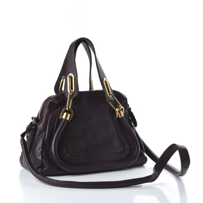 Chloe Calfskin Small Paraty Purple 3 of 11