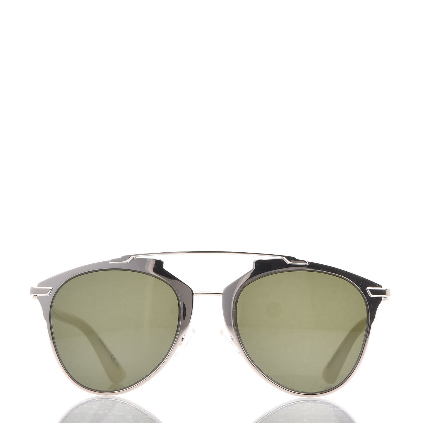 Reflected Sunglasses White