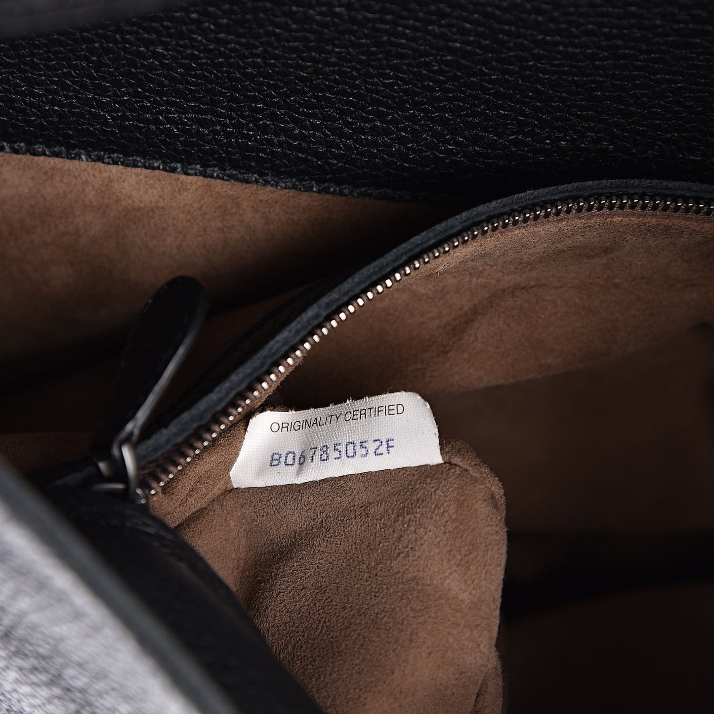 Cervo Lavato Deerskin Hobo Black