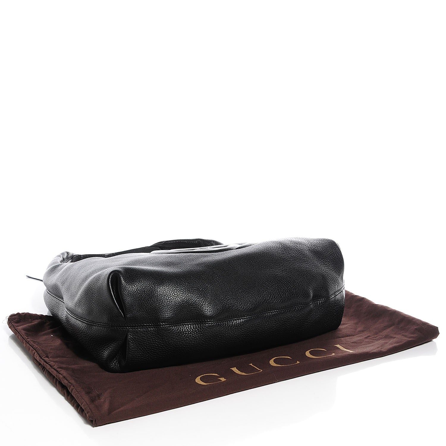 Gucci Pebbled Calfskin Large Soho Hobo Black 4 of 7