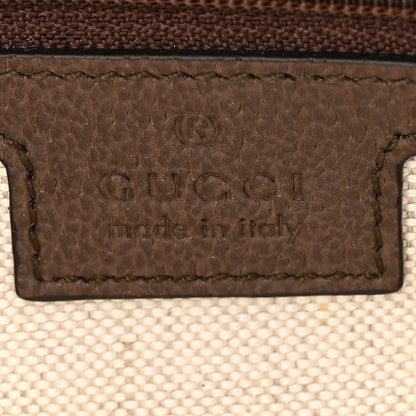 Gucci GG Supreme Monogram Web Ophidia GG Toiletry Case Beige New Acero 6 of 9